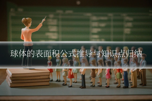 球体的表面积公式推导与知识点归纳