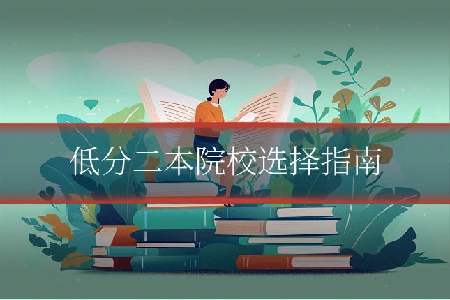 低分二本院校选择指南