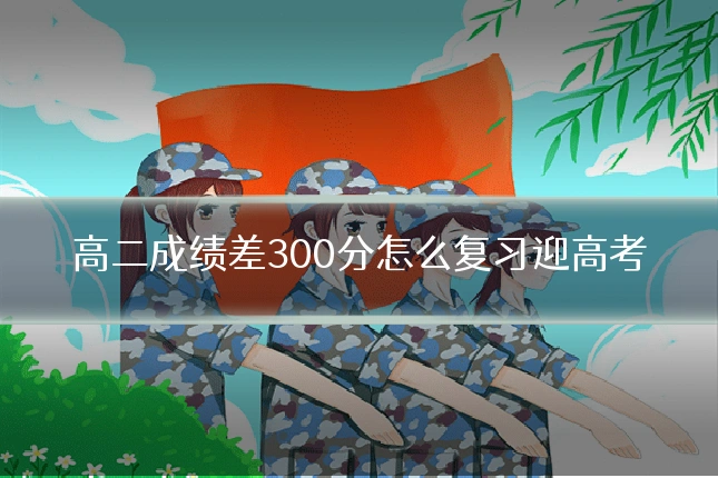 高二成绩差300分怎么复习迎高考