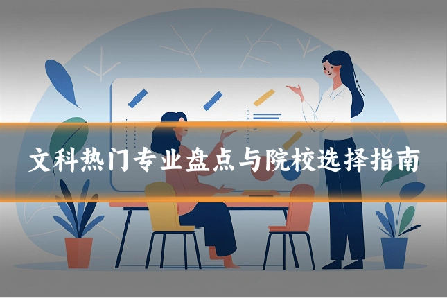 文科热门专业盘点与院校选择指南