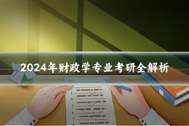 2024年财政学专业考研全解析