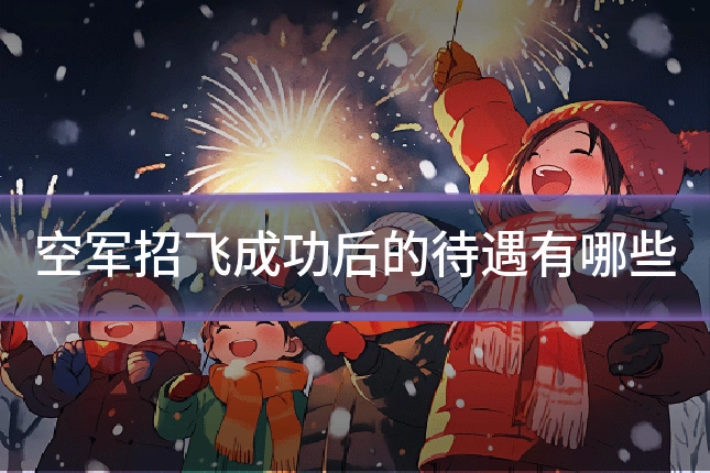 空军招飞成功后的待遇有哪些