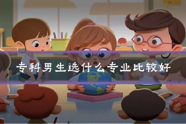 专科男生选什么专业比较好