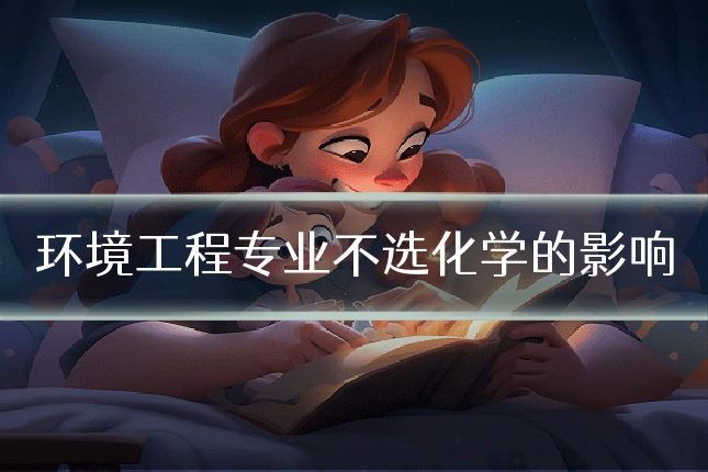 环境工程专业不选化学的影响