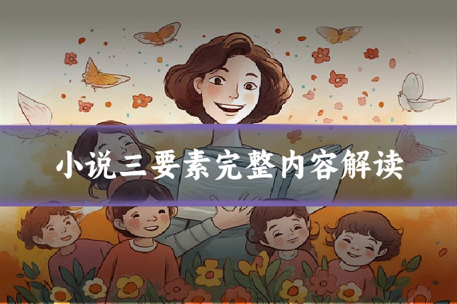 小说三要素完整内容解读