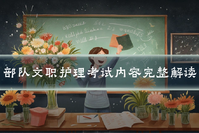 部队文职护理考试内容完整解读