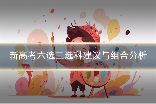 新高考六选三选科建议与组合分析