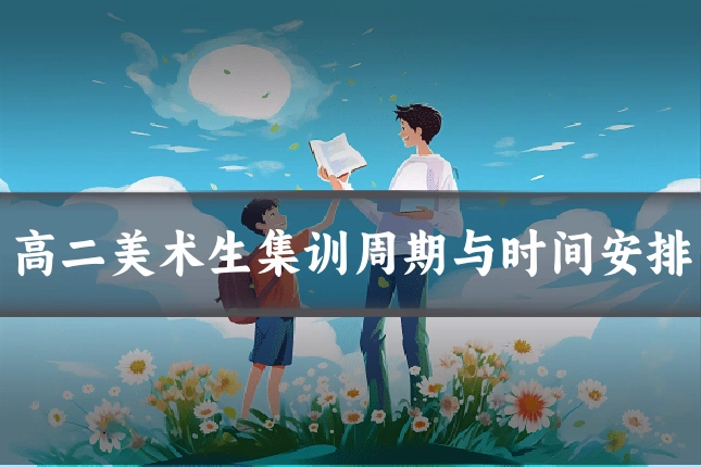 高二美术生集训周期与时间安排