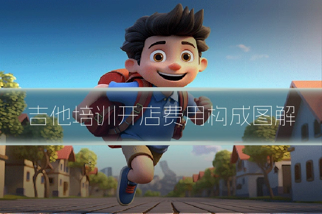 吉他培训开店费用构成图解