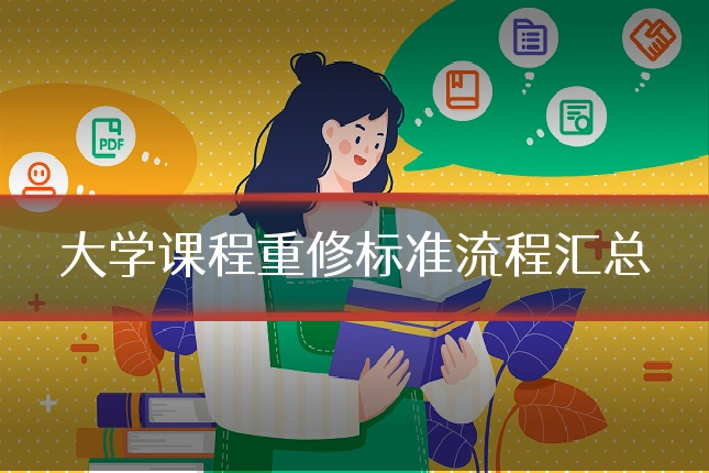 大学课程重修标准流程汇总