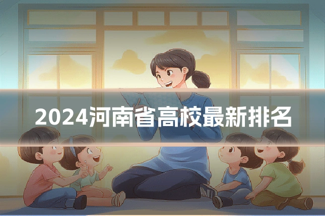 2024河南省高校最新排名