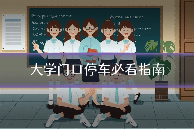 大学门口停车必看指南