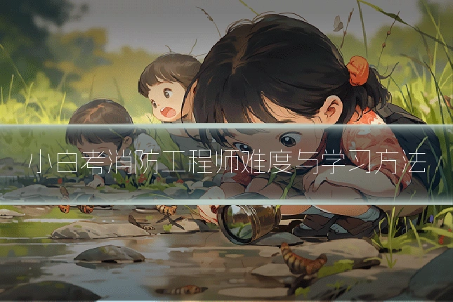 小白考消防工程师难度与学习方法