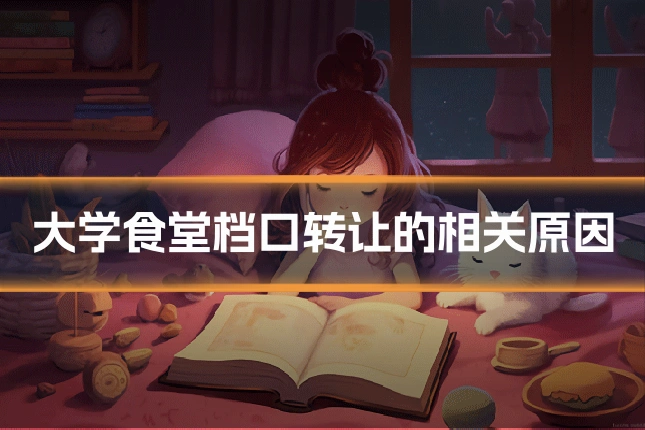 大学食堂档口转让的相关原因