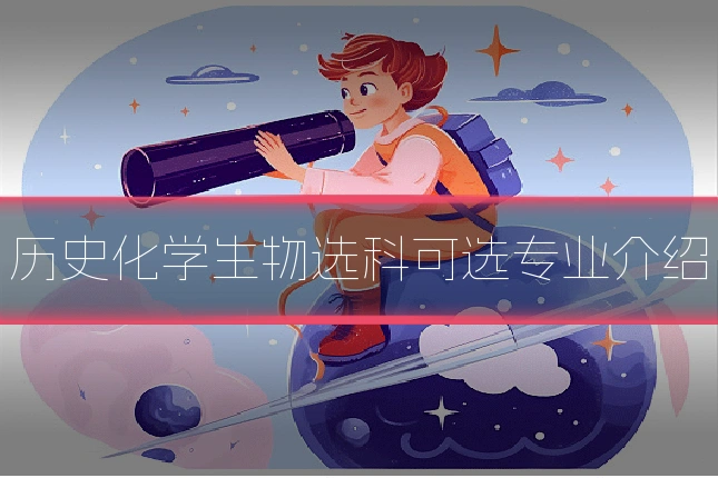历史化学生物选科可选专业介绍