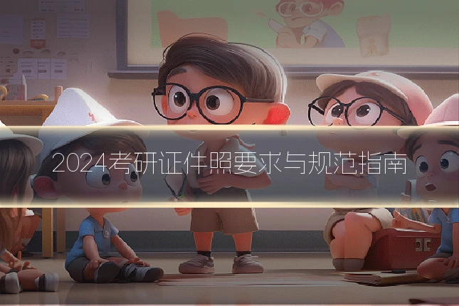 2024考研证件照要求与规范指南