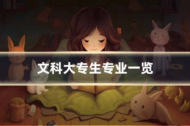 文科大专生专业一览