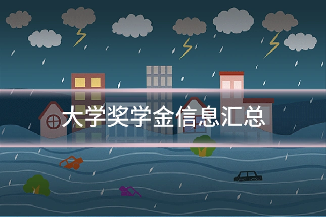 大学奖学金信息汇总