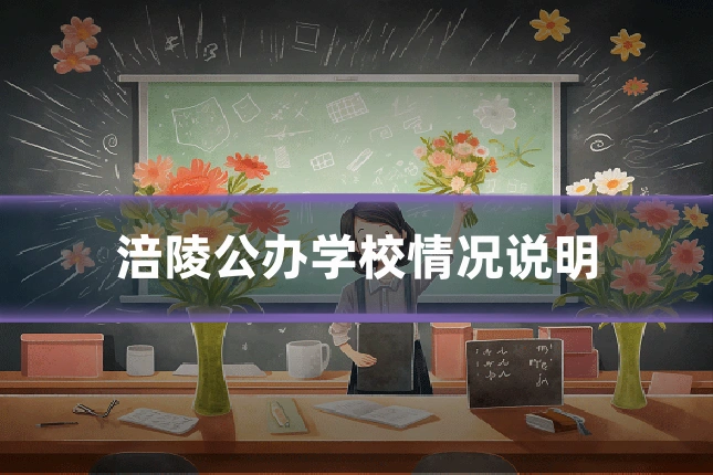 涪陵公办学校情况说明