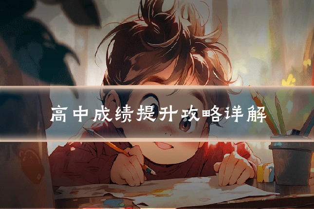 高中成绩提升攻略详解