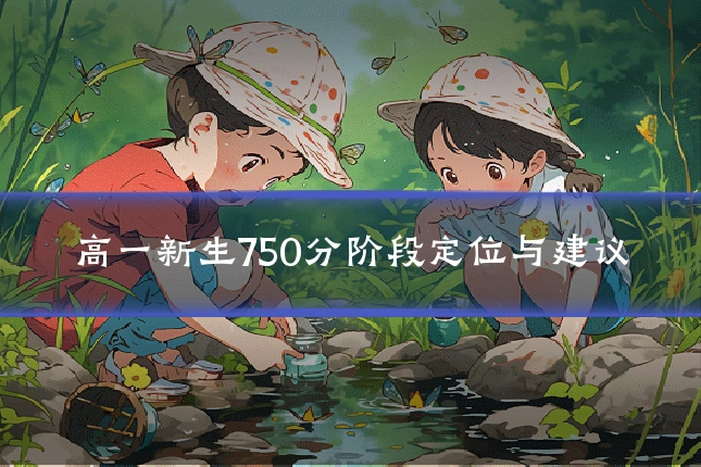 高一新生750分阶段定位与建议