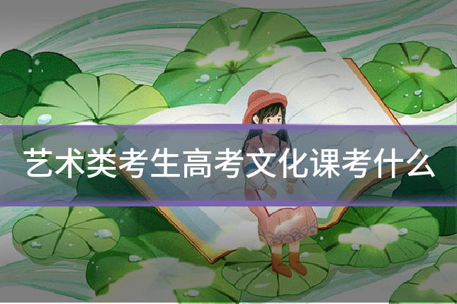 艺术类考生高考文化课考什么