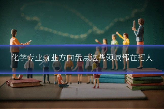 化学专业就业方向盘点这些领域都在招人