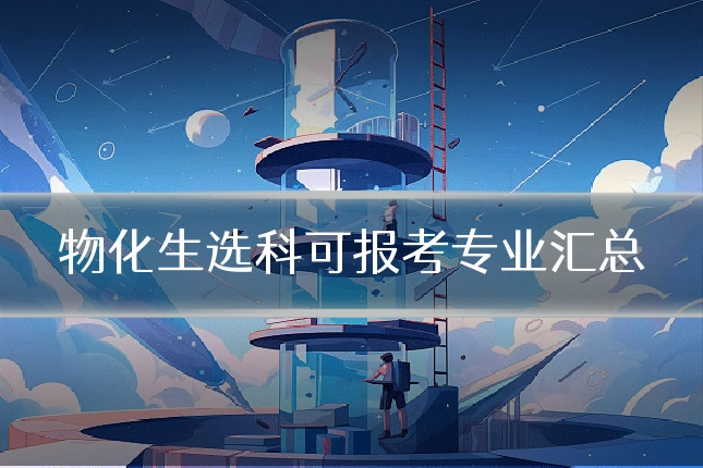 物化生选科可报考专业汇总