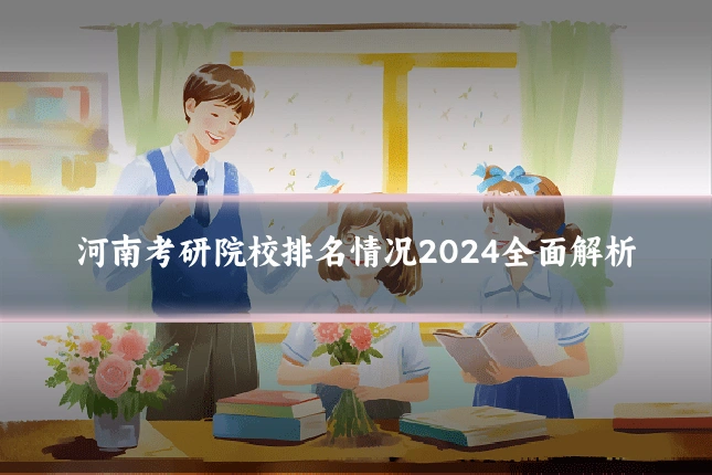 河南考研院校排名情况2024全面解析