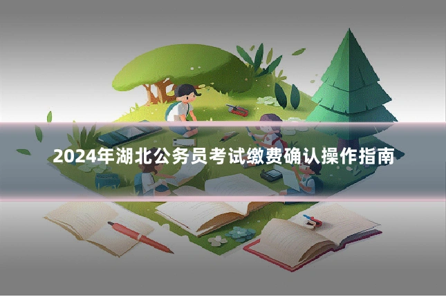 2024年湖北公务员考试缴费确认操作指南