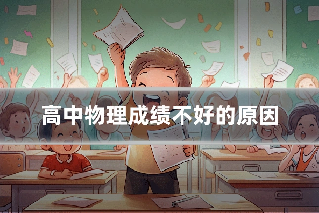 高中物理成绩不好的原因