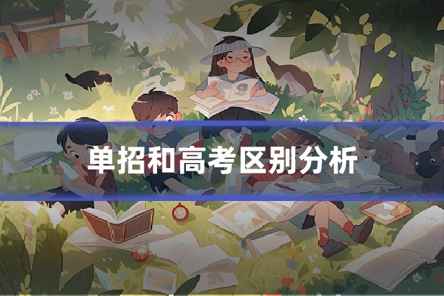 单招和高考区别分析