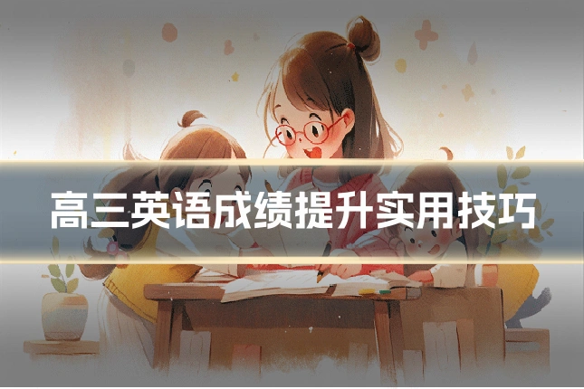 高三英语成绩提升实用技巧