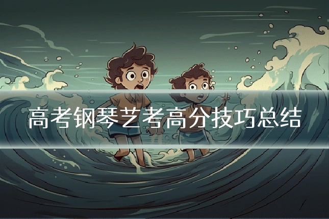 高考钢琴艺考高分技巧总结