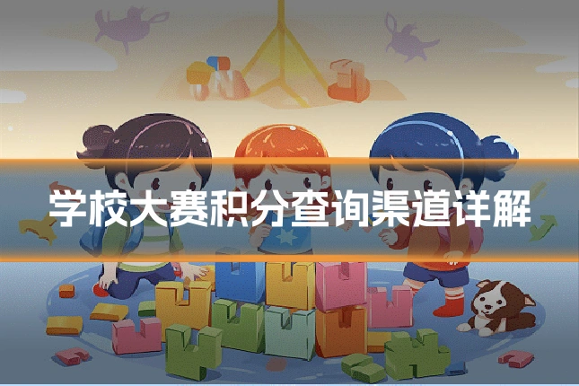学校大赛积分查询渠道详解