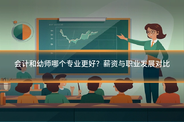 会计和幼师哪个专业更好？薪资与职业发展对比