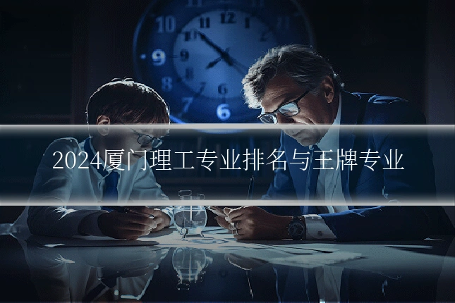 2024厦门理工专业排名与王牌专业