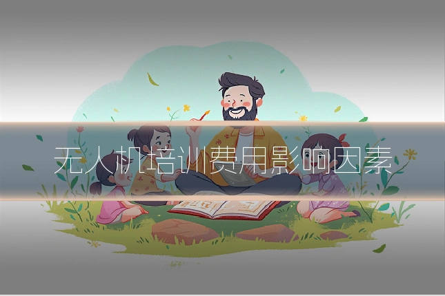 无人机培训费用影响因素