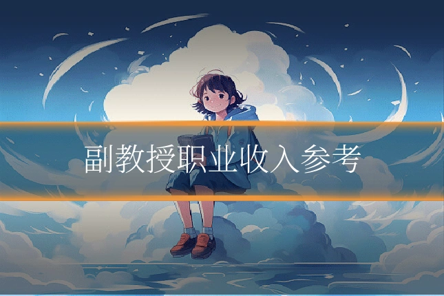 副教授职业收入参考