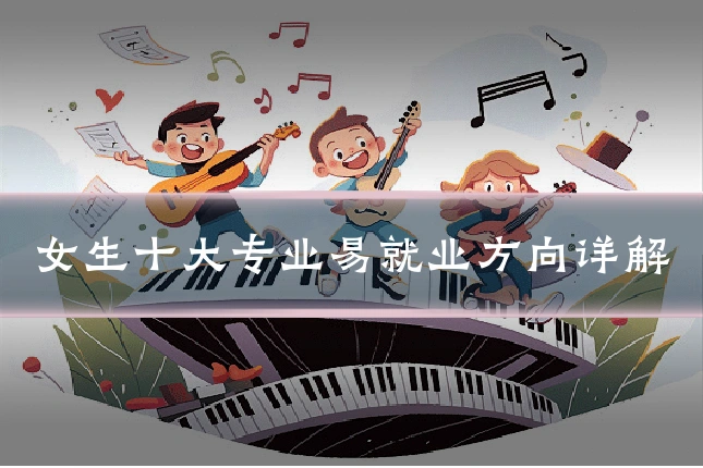 女生十大专业易就业方向详解