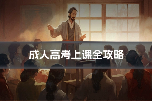 成人高考上课全攻略