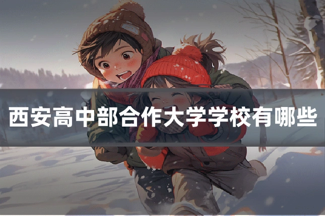 西安高中部合作大学学校有哪些