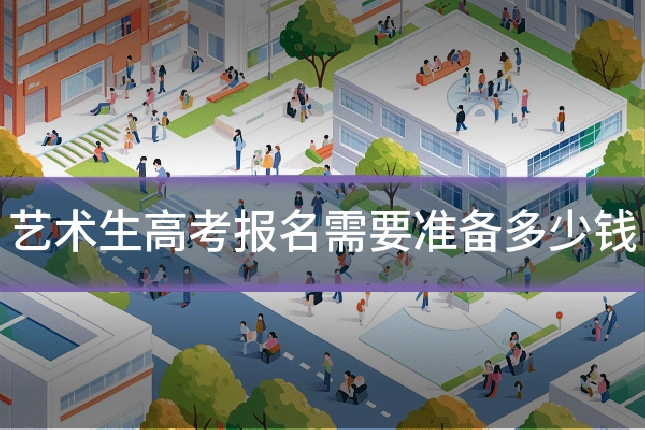 艺术生高考报名需要准备多少钱