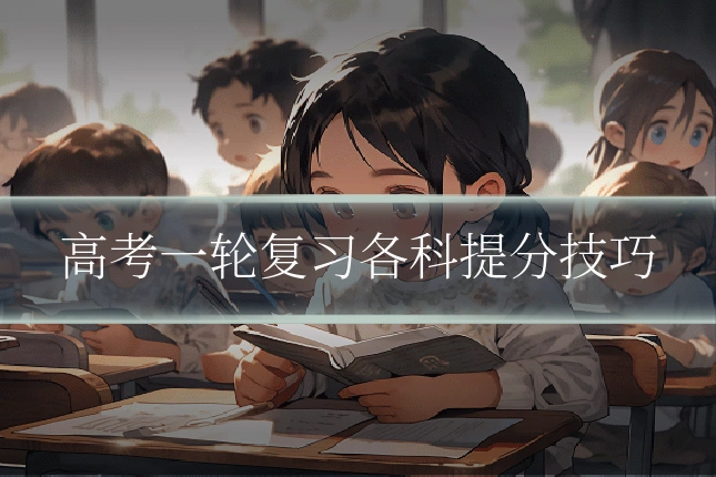 高考一轮复习各科提分技巧