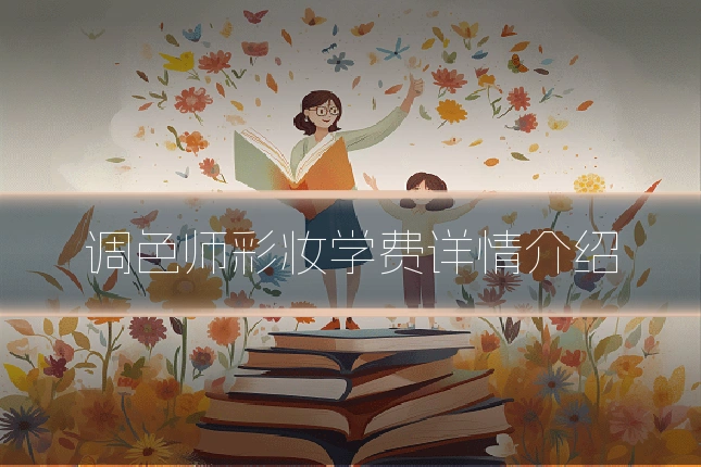 调色师彩妆学费详情介绍