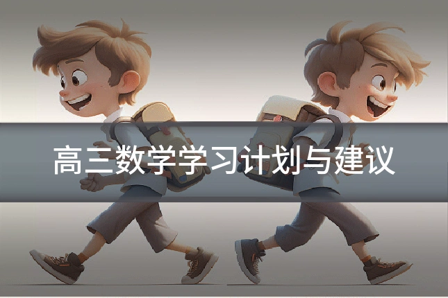 高三数学学习计划与建议