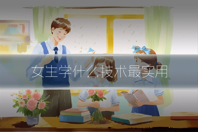 女生学什么技术最实用