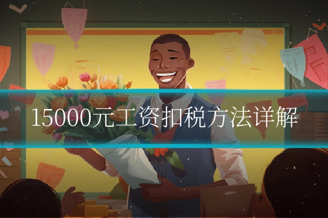 15000元工资扣税方法详解