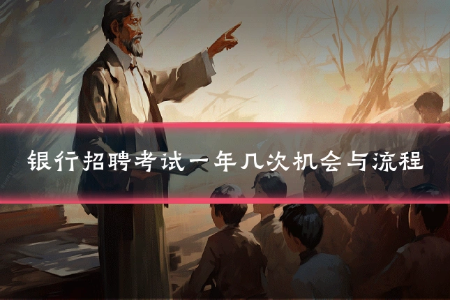 银行招聘考试一年几次机会与流程