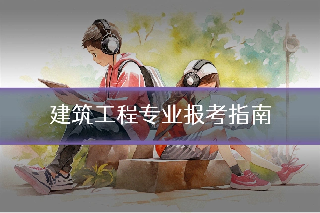 建筑工程专业报考指南